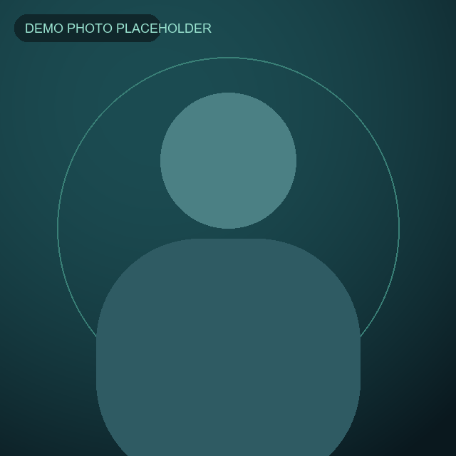 Anonymous demo team photo placeholder; replace before publication